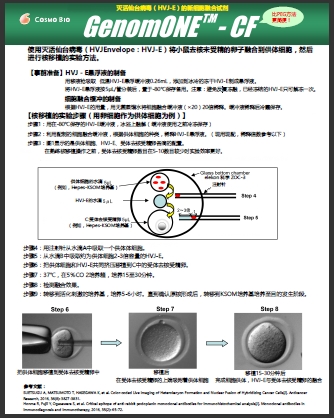 EX 仙台病毒包膜细胞融合试剂
