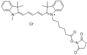 Cy5-N-羟基琥珀酰亚胺酯|Cyanine5 NHS ester|金畔生物