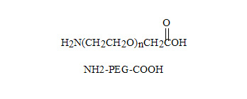 Laysan 氨基-PEG-乙酸 Amine-PEG-Carboxylmethyl (NH2-PEG-CM 氨基-PEG-羧甲基)