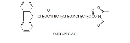 Laysan FMOC-氨基-PEG-碳酸琥珀酰亚胺酯 FMOC-NH-PEG-SC