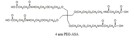 Laysan 四臂-PEG-丁二酸单酰胺酯 4 arm-PEG-ASA