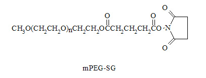 Laysan 甲氧基聚乙二醇SG酯 mPEG-Succinimidyl Glutarate (MPEG-SG)