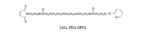Laysan 马来酰亚胺-聚乙二醇-OPSS Maleimide-PEG-OPSS （MAL-PEG-OPSS）