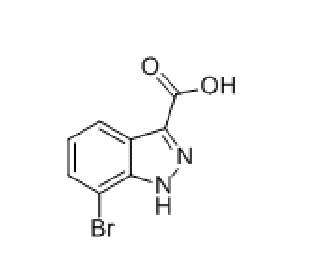 7-溴-1H-吲唑-3-羧酸, CAS： 885278-71-7