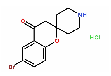 6-Bromospiro[chrom-2,4&#039;-piperidin]-4-one hydrochloride , CAS： 921760-46-5