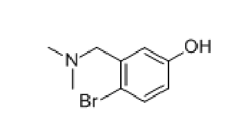 4-溴-3-二甲胺基甲基苯酚, CAS: 848848-16-8