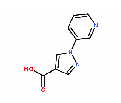 1-(吡啶-3-基)-1H-吡唑-4-甲酸, CAS： 1014631-89-0