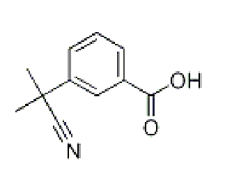 3-(2-氰基丙烷-2-基)苯甲酸, CAS： 872091-00-4