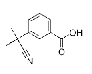 3-(2-氰基丙烷-2-基)苯甲酸, CAS: 872091-00-4