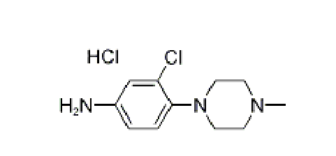 3-Chloro-4-(4-methylpiperazin-1-yl)iline hydrochloride ，CAS： 1052538-72-3