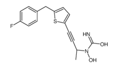 1-[(2R)-4-[5-[(4-氟苯基)甲基]噻吩cas:154355-76-7