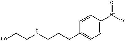 N-(2-羟乙基)-3-(4-硝基苯基)丙胺, CAS号： 130634-09-2