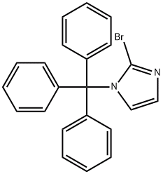 2-溴-1-三苯甲基-1H-咪唑, CAS号：67478-47-1