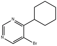 5-溴-4-环己基嘧啶, CAS号： 941294-28-6