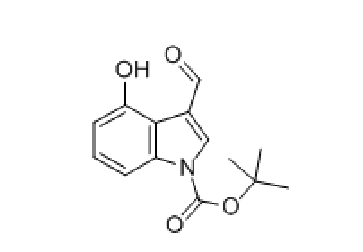 3-甲酰基-4-羟基吲哚-1-羧酸叔丁酯，CAS： 404888-00-2