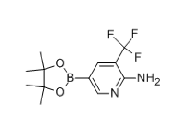 2-氨基-3-(三氟甲基)吡啶-5-硼酸频哪酯，CAS： 947249-01-6