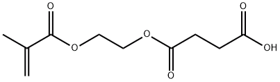 琥珀酸单[2-[(2-甲基-丙烯酰基)氧]乙基]酯, CAS号:20882-04-6