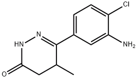 6-(3-氨基-4-氯苯基)-4,5-二氢-5-甲基-3(2H)-哒嗪酮,CAS号:124939-47-5