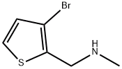 1-(3-Bromothiophen-2-yl)-N-methylmethamine,CAS号:1086379-44-3