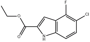 5-Chloro-4-fluoro-1H-indole-2-carboxylic acid ethyl ester ,CAS号:473257-61-3
