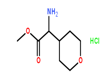Methyl 2-amino-2-(tetrahydro-2H-pyr-4-yl)acetate hydrochloride,CAS:1260637-54-4