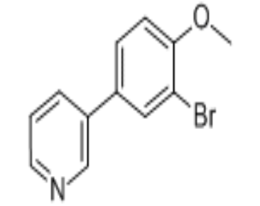 3-(3-溴-4-甲氧基苯基)吡啶,CAS:914349-55-6