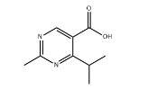 4-异丙基-2-甲基嘧啶-5-甲酸,cas127958-08-1
