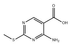 2-甲硫基-4-氨基-5-嘧啶甲酸,CAS:771-81-3