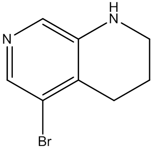5-溴-1,2,3,4-四氢-1,7-萘啶,CAS:351457-97-1
