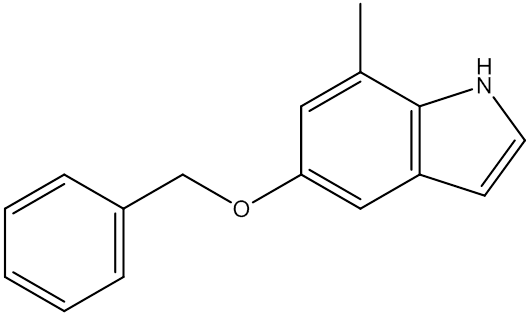 5-(苄氧基)-7-甲基-1H-吲哚,CAS:4792-65-8
