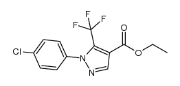 1-(4-氯苯基)-5-三氟甲基-1H-吡唑-4-羧酸乙酯,CAS:112055-36-4