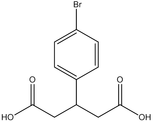 B-（4-溴苯基）戊二酸,CAS:1141-24-8