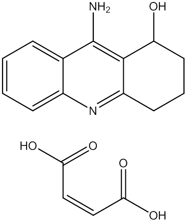 9-氨基-1,2,3,4-四氢吖啶-1-醇马来酸酯,CAS:118909-22-1