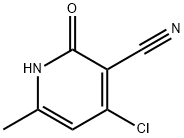4-氯-6-甲基-2-氧代-1,2-二氢吡啶-3-甲腈,CAS:582300-58-1