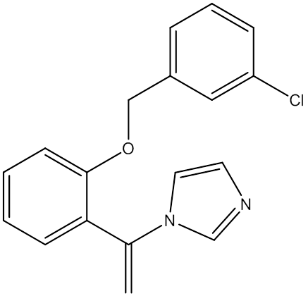 1-（1-（2-（（3-氯苄基）氧基）苯基）乙烯基）-1H咪唑,CAS:77175-51-0