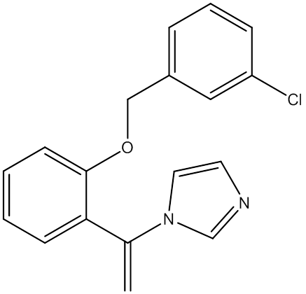 1-(1-(2-((3-氯苄基)氧基)苯基)乙烯基)-1H咪唑,CAS:77175-51-0