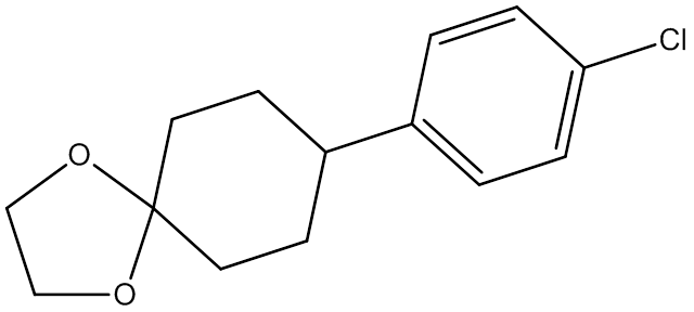8-（4-氯苯基）-1,4-二氧杂萘[4,5]癸烷,CAS:25253-51-4