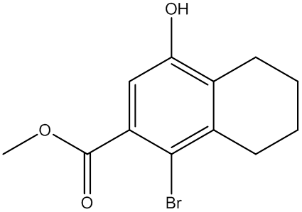 1-溴-4-羟基-5,6,7,8-四氢萘-2-羧酸甲酯,CAS:1253654-65-7