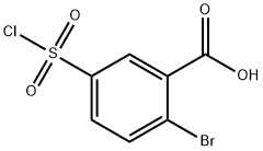 2-bromo-5-(chlorosulfonyl)benzoic acid,CAS:3285-31-2