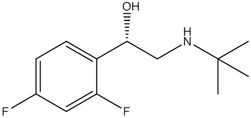 （S） -2-（叔丁胺基）-1-（2,4-二氟苯基）乙醇,CAS:782482-50-2