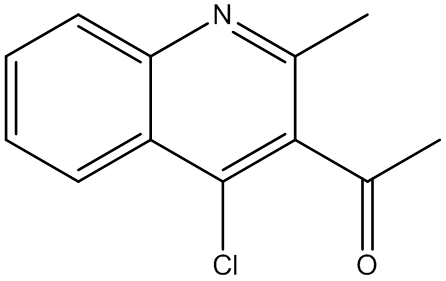 1-(4-氯-2-甲基喹啉-3-基)乙酮,CAS:138770-67-9