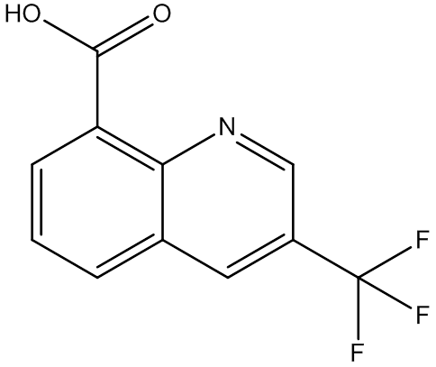 3-(三氟甲基)喹啉-8-羧酸,CAS:588702-66-3