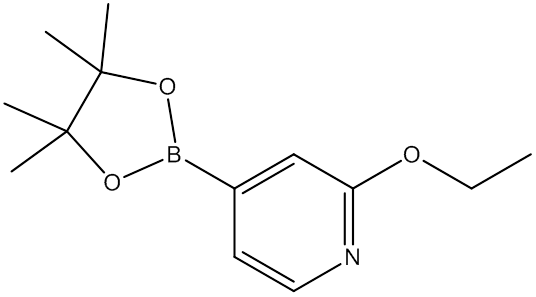 2-乙氧基-4-（4,4,5,5-四甲基-1,3,2-二氧苯并呋喃-2-基）吡啶,CAS:957346-47-3