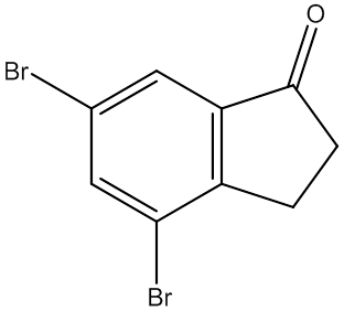 4,6-二溴-2,3-二氢茚满-1-酮,CAS:207857-48-5