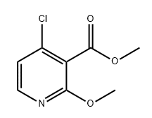 3-Pyridinecarboxylic acid, 4-chloro-2-Methoxy-, ethyl ester,CAS:1256826-55-7