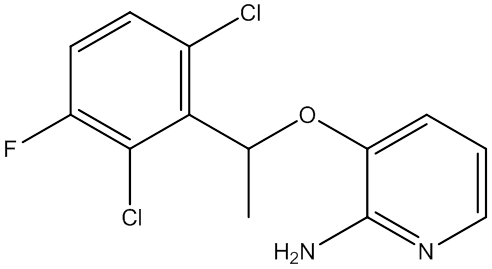 3-（1-（2,6-二氯-3-氟苯基）乙氧基）吡啶-2-胺,CAS:756520-67-9
