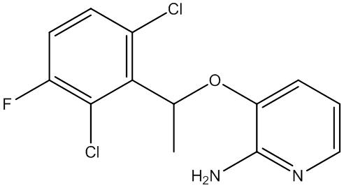3-(1-(2,6-二氯-3-氟苯基)乙氧基)吡啶-2-胺,CAS:756520-67-9