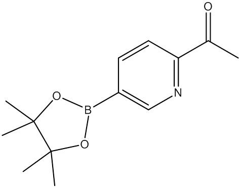 1-（5-（4,4,5,5-四甲基-1,3,2-二氧苯甲醛-2-基）吡啶-2-基）乙酮,CAS:741709-59-1