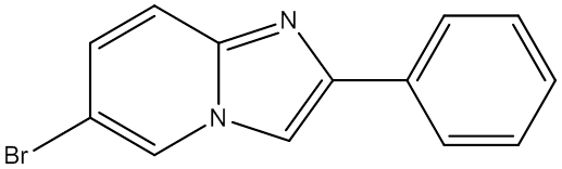 6-溴-2-苯基咪唑并[1,2-a]吡啶,CAS:4044-98-8