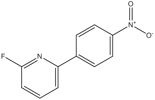 2-氟-6-(4-硝基苯基)吡啶,CAS:1245648-41-2